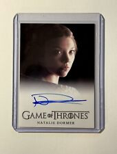 2012 Rittenhouse Game Of Thrones: Natalie Dormer Full Bleed Autograph Card picture