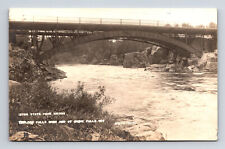 RPPC Inter State Park Park Bridge St. Croix Falls Taylors Falls MN Postcard picture