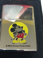 Two Vintage Disney Zippo Lighters Mickey Mouse And The Magic Castle picture