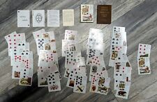 Vintage 1940s Gypsy Witch Fortune Telling Playing Cards Complete W/Instructions picture