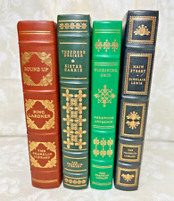 4 Franklin Library Books, 100 Greatest Masterpieces Leather Bound 22K Gold Gilt picture