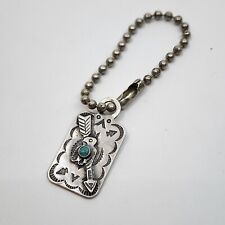 Fred Harvey Era Old Vintage Thunderbird Sterling Silver Key Chain picture