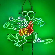 Rat Fink Rat Rod RF Neon Sign Light Lamp With HD Vivid Printing Technology 24x20 picture