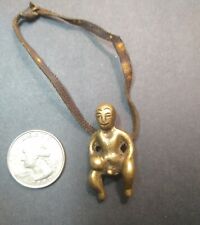 Buddhist Brass Pendant happy man penis Charm Necklace keychain Gag Gift Funny picture