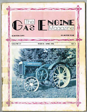 The GAS ENGINE magazine March April 1982, Domestic Engines of Shippensburg picture