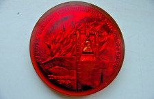 Vintage Beautiful Soviet Table Medal KHATYN Belarus USSR picture