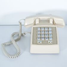 Vintage AT&T Beige 100 Push Button Corded Landline Desk Phone CS2500DMGF picture