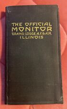 1921 The Official Monitor~ Grand Lodge A.F & A.M. Illinois Freemasons picture