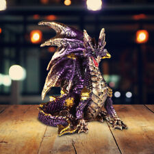 Purple Dragon Statue 3.75