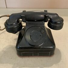 Vintage Antique Leich Electric Co. Non-Dial Bakelite Desk Phone Telephone picture