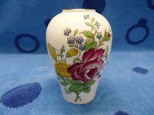 VTG Spode Bud Vase Floral Pattern English Fine Bone China 4”H picture
