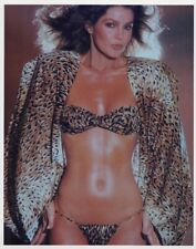 Priscilla Presley sizzles in leopard print bra and panties vintage 8x10 photo picture