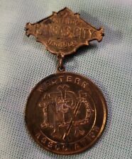 Antique Whitehead & Hoag​ WESTERN ASSOCIATION CONVENTION 1909 Pin Rare.  E 324 picture
