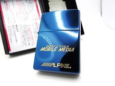 Alpine Car  Audio Mobile Media Engraved Zippo 1998 Mint Rare picture