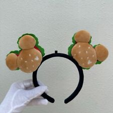 Tokyo Disney Resort Hamburger Mickey Minnie Ears Headband JAPAN picture
