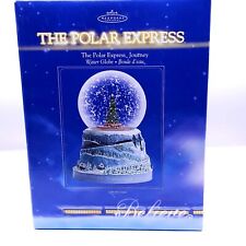 The Polar Express Journey Water Globe 2004 Hallmark Warner Brothers 6