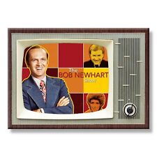 Bob Newhart TV Show Retro TV 3.5 inches x 2.5 inches Steel Fridge Magnet picture