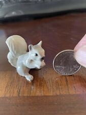 Vintage Hagen Renaker Grey Squirrel Eating Made in USA picture