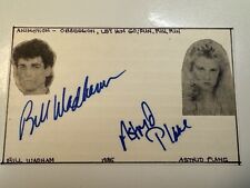 Bill Wadhams/Astrid Plane Animotion Band Autograph Signature Signed Card picture