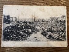 Original Vintage Postcard Early 1906 Earthquake Santa Rosa CA Street View picture