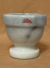 Lilly Pharmaceutical Drug Rep Solid Marble Mortar picture