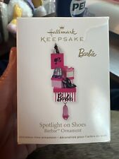 Hallmark 2011 Keepsake Ornament Barbie Spotlight on Shoes Pink picture