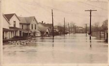 Nelson Street Springfield Ohio Flood 1929 Real Photo RPPC picture