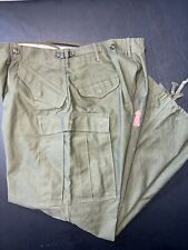 Vintage M51 OD Field Trousers Shell Field M-1951 Pants size MEDIUM REGULAR  K-66 picture