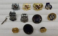 11 Police Tie Tack & Lapel Pins Maryland & Baltimore County All For One Price picture