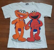 *Rare Find* Changes NY  Elmo and Zoe T-Shirt Jim Henson Muppets 1990's  USA picture