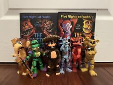 Five Nights At Freddy’s Funko FNAF Figures Graphic Novels ( Lot Of 6 + 2 Books ) picture