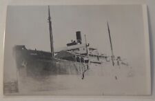 Steamship Steamer MAZAMA real photo postcard RPPC picture