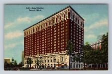 Detroit MI-Michigan, Hotel Statler, Advertising, Antique Vintage Postcard picture