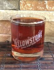 YELLOWSTONE Collectible Whiskey Glass 8 Oz picture