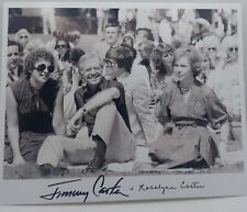 President Jimmy Carter & First Lady Rosalynn Carter Signed Photo Full Signature picture