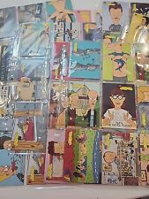 BEAVIS AND BUTTHEAD 1994 MTV NETWORKS 85 CARDS & 10 CARD INSERT SET EXCELLENT  picture
