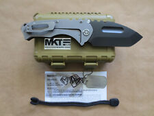 Medford Praetorian Titanium/Black G10 Folding Tanto Knife w/Case picture