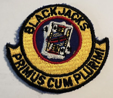 USAF Blackjacks Primus Cum Plurimi Patch 1970s picture