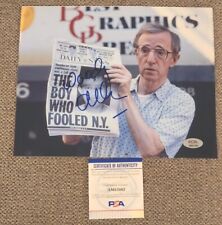 WOODY ALLEN SIGNED 8X10 PHOTO LEGEND DIRECTOR PSA/DNA AUTHENTICATED #AM57082 picture