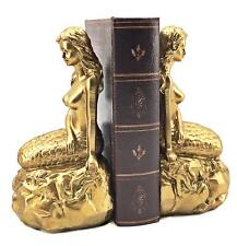 23460 Mermaid Bookends Shelves Decorative Vintage Ariel Greek Mythology Nauti... picture