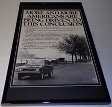 1971 Volvo Framed 11x17 ORIGINAL Vintage Advertising Poster picture