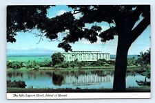 Hilo Lagoo Hotel Grounds Exterior Hilo HI Postcard Posted picture