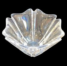 ORREFORS Swedish Crystal Fliral “ORION” Candy Bowl Designed By Lars Hellsten picture