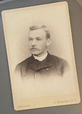 1880’s-90 Gil Hatfield MLB NY Giants Players League Baseball Cabinet Photo Card picture