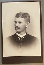 1883-84 MLB Columbus Buckeyes Tom Brown Liverpool UK Born Baseball Cabinet Card picture
