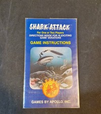shark attack atari manual picture