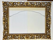 Italian Hand Carved Wood Painting Frame 18th/ 19th Century 19 3/8” X 26 7/8” picture