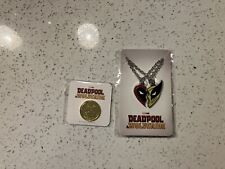Deadpool and Wolverine AMC Token And Fandango Necklace picture