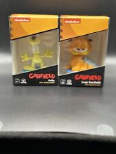 Lot Of 2 - Garfield And Odie Mini Bobblebeads - Culturefly picture