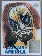 2016 Upper Deck Captain America 75th Anniversary Sketch Card Batroc 1/1 picture